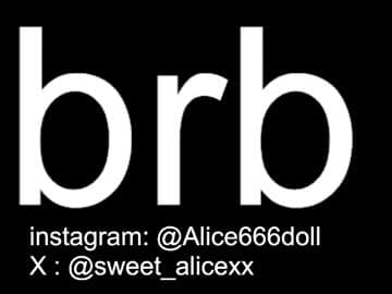 NEW ACCOUNT !!!! ALICE ❤️‍🔥💋